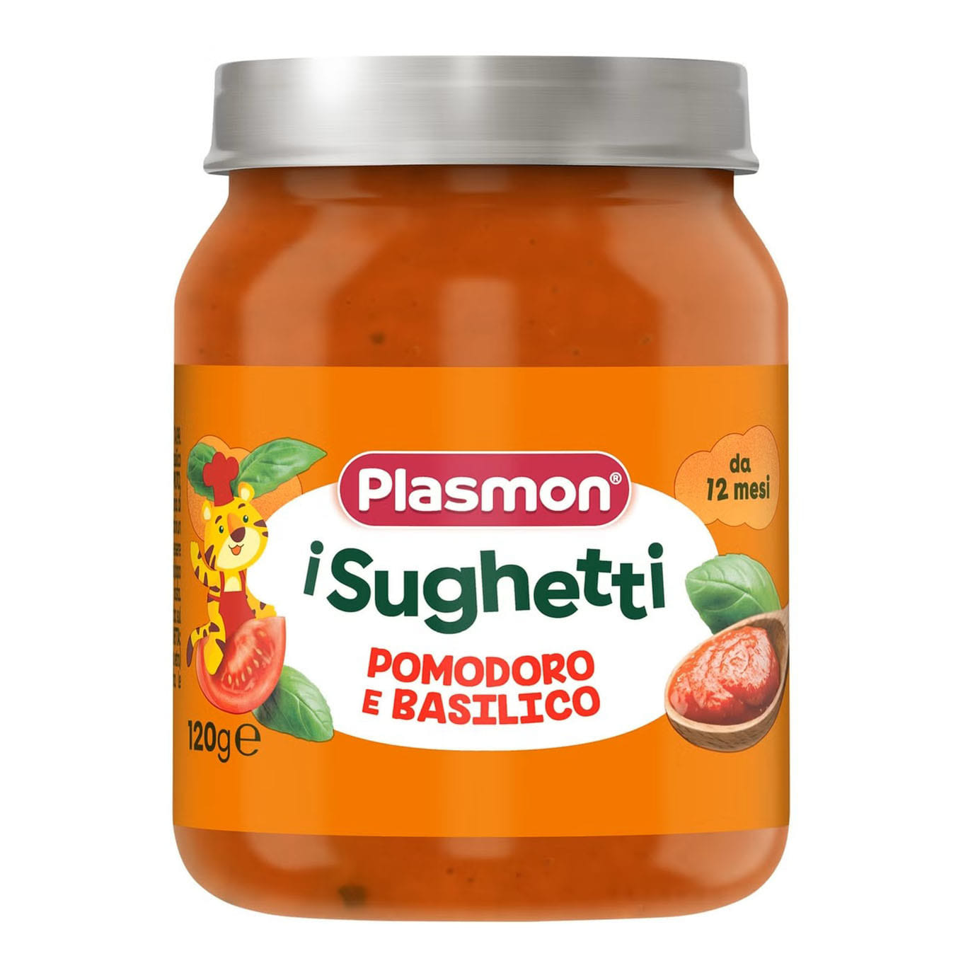 PLASMON I SUGHETTI POMODORO E BASILICO 120 G