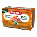 PLASMON BIO OMOGENEIZZATO MANZO CON CAROTE 2 PEZZI
