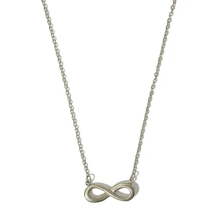 MYKA Collana Personalizzata Con Nome Infinito In Argento 925 – Gioiello Su Misura Per Donna