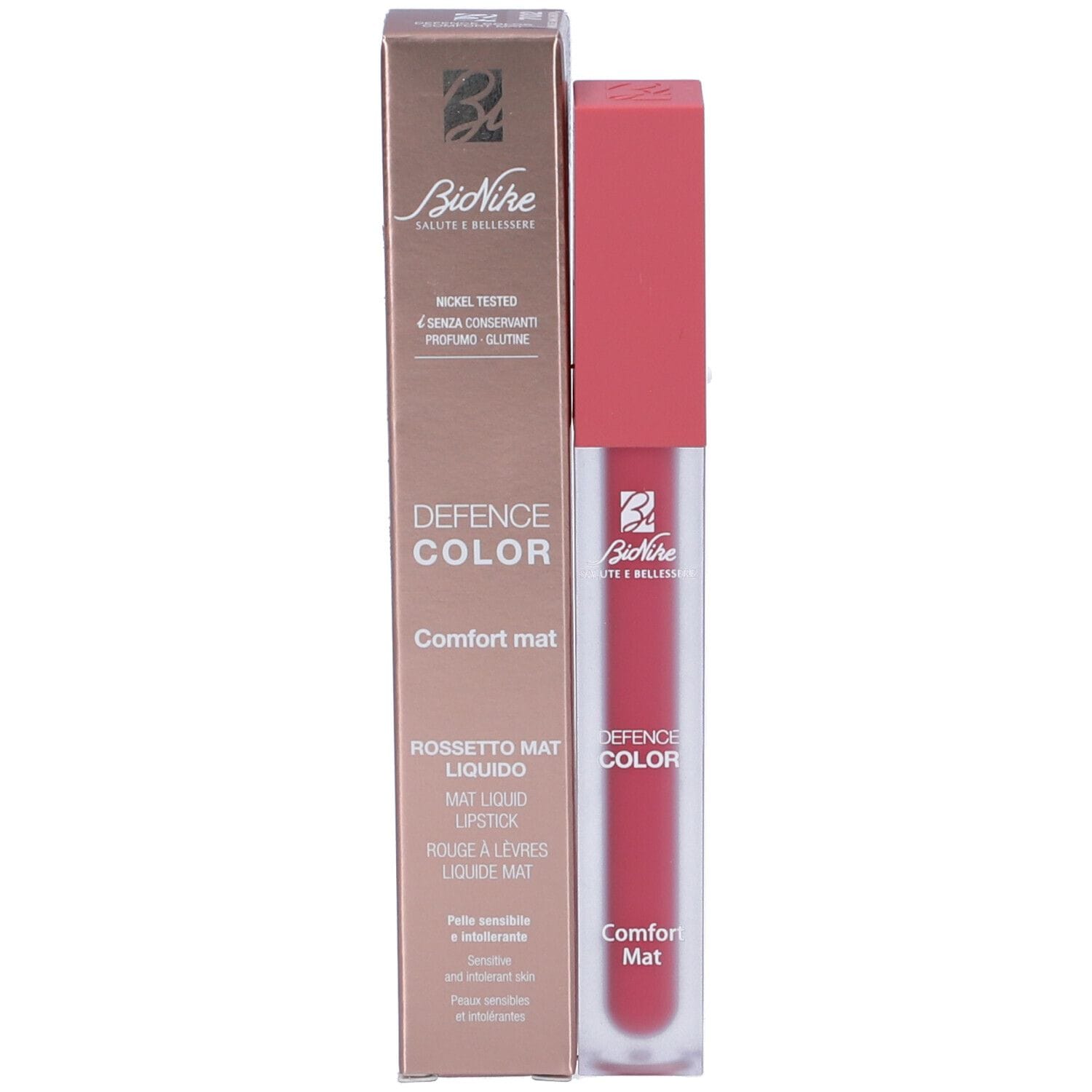 Defence Color Comfort Mat 702 Rossetto Mat Liquido 4,5 Ml