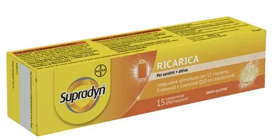 SUPRADYN RICARICA 15 COMPRESSE EFFERVESCENTI SUPRADYN RICARICA 15 COMPRESSE EFFERVESCENTI