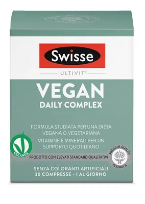 SWISSE VEGAN DAILY COMPLEX 30 COMPRESSE SWISSE VEGAN DAILY COMPLEX 30 COMPRESSE