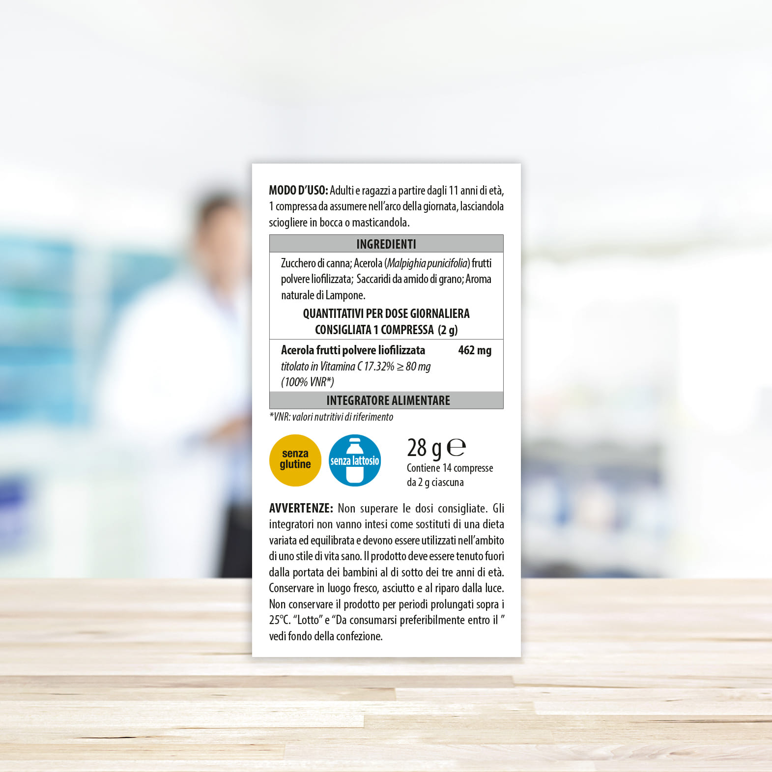 VITAMIN C NATURCOMPLEX 14 COMPRESSE