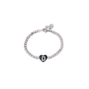 MYLOVLY GIOIELLI ABC BRACCIALE CATENA LETTERA A ARGENTO