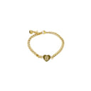 MYLOVLY GIOIELLI ABC BRACCIALE RIGIDO LETTERA B ORO