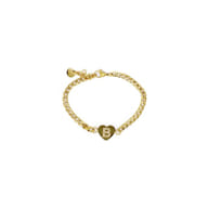 MYLOVLY GIOIELLI ABC BRACCIALE RIGIDO LETTERA B ORO