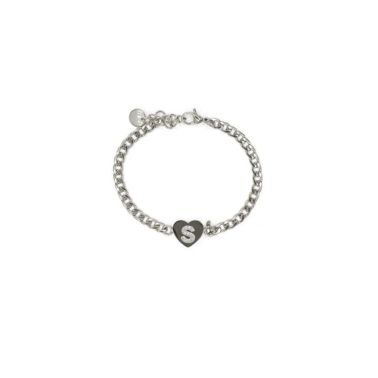 MYLOVLY GIOIELLI ABC BRACCIALE CATENA LETTERA S ARGENTO