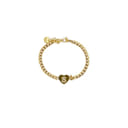 MYLOVLY GIOIELLI ABC BRACCIALE CATENA LETTERA S ORO