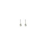 MYLOVLY GIOIELLI ABC ORECCHINI LETTERA S ARGENTO