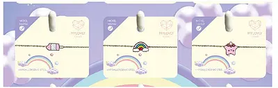 MYLOVLY GIOIELLI LUVI BRACCIALE STELLA ARCOBALENO MYLOVLY GIOIELLI LUVI BRACCIALE STELLA ARCOBALENO