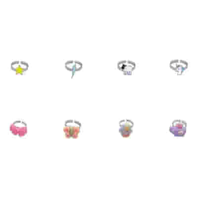 MYLOVLY GIOIELLI MIMI ANELLO SMALTO FULMINE BIMBI