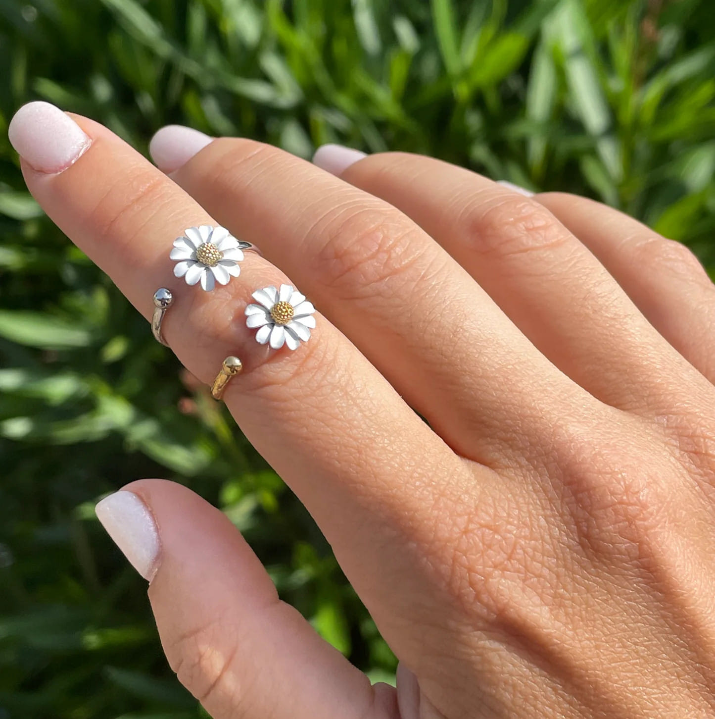 MYLOVLY GIOIELLI MIMI ANELLO SMALTO MARGHERITA BIMBI