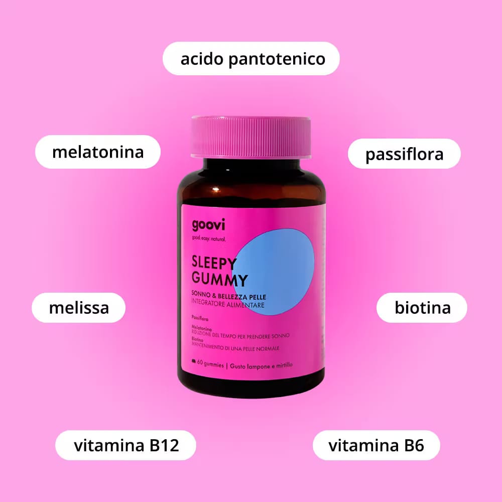 GOOVI SONNO&BELLEZZA PELLE SLEEPY 60 GUMMIES