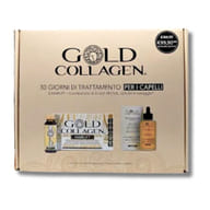 GOLD COLLAGEN BOX HAIRLIFT 3 CONFEZIONI GOLD COLLAGEN HAIRLIFT 10 FLACONI + 1 CONFEZIONE GOLD COLLAGEN SCALP REVIVAL SERUM 100 ML IN OMAGGIO