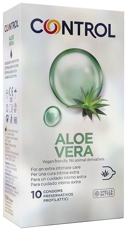 Control Aloe Vera Profilattico 10 Pezzi