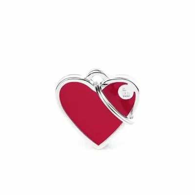 S HEART MEDAGLIETTA PER COLLARE RED S HEART MEDAGLIETTA PER COLLARE RED