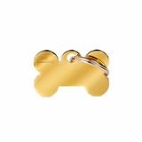 SMALL BONE MEDAGLIETTA PER COLLARE IN OTTONE DORATO