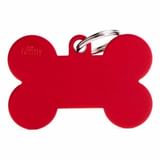 RED BONE MEDAGLIETTA PER COLLARE IN ALLUMINIO XL