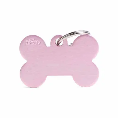 BIG BONE MEDAGLIETTA PER COLLARE IN ALLUMINIO PINK BIG BONE MEDAGLIETTA PER COLLARE IN ALLUMINIO PINK