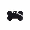 SMALL BONE MEDAGLIETTA PER COLLARE IN ALLUMINIO BLACK