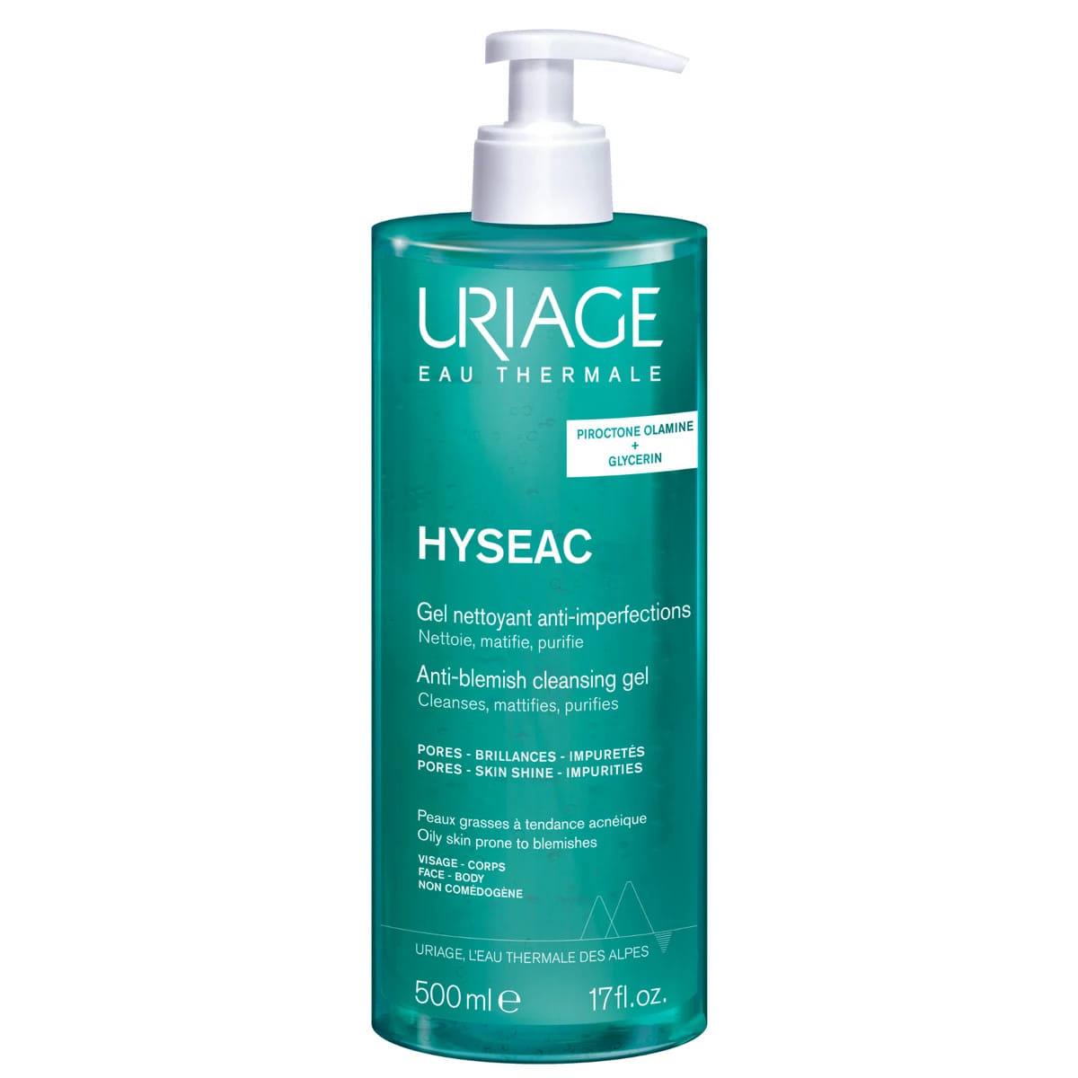 HYSEAC GEL NETTOYANT 500 ML