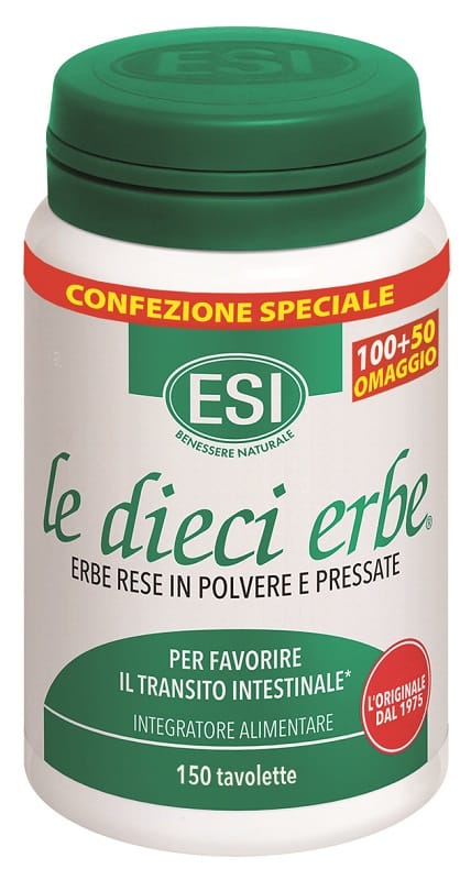 ESI LE DIECI ERBE 100 TAVOLETTE + 50 TAVOLETTE OMAGGIO