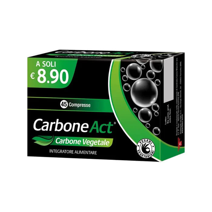 CARBONE ACT 45 COMPRESSE