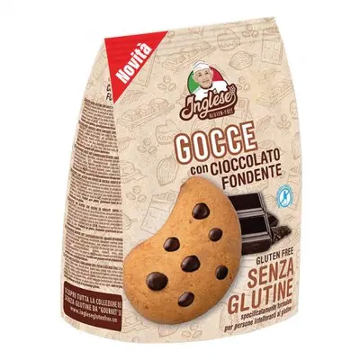 INGLESE GOCCE CIOCCOLATO FONDENTE 200 G INGLESE GOCCE CIOCCOLATO FONDENTE 200 G