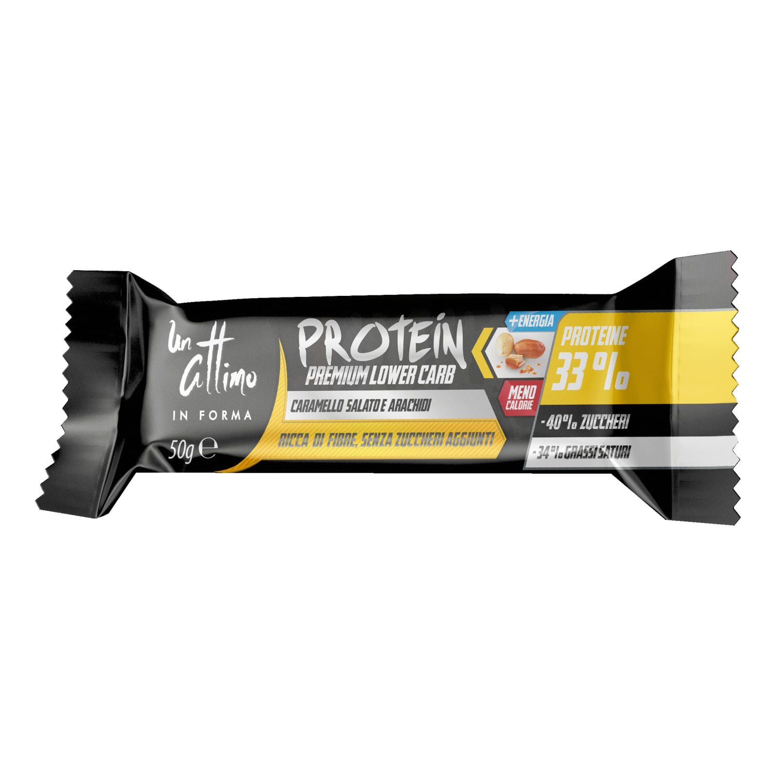 PROTEIN BAR 33% CARAMELLO SALATO 50 G