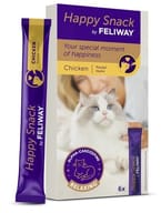 FELIWAY HAPPY SNACK CHICKEN 6 STICKS