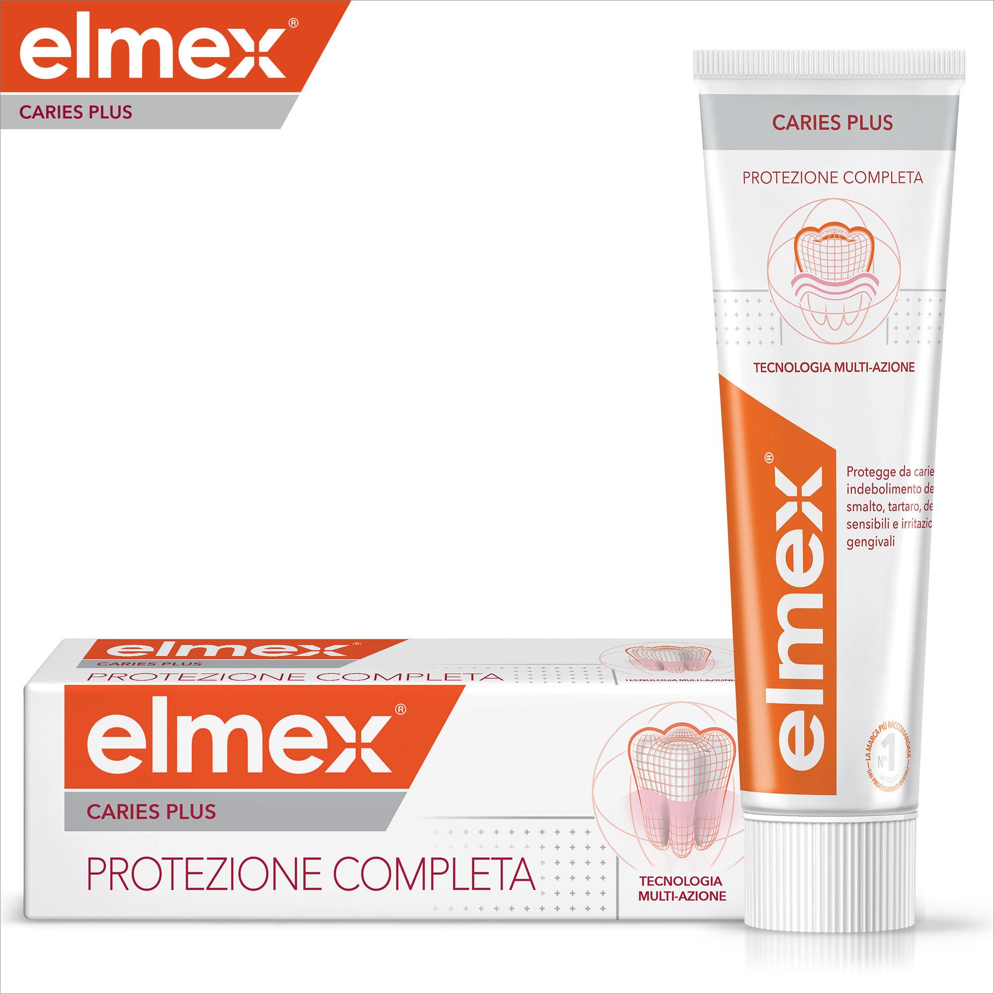 Elmex Dentifricio Caries Plus Protezione Completa 75 Ml