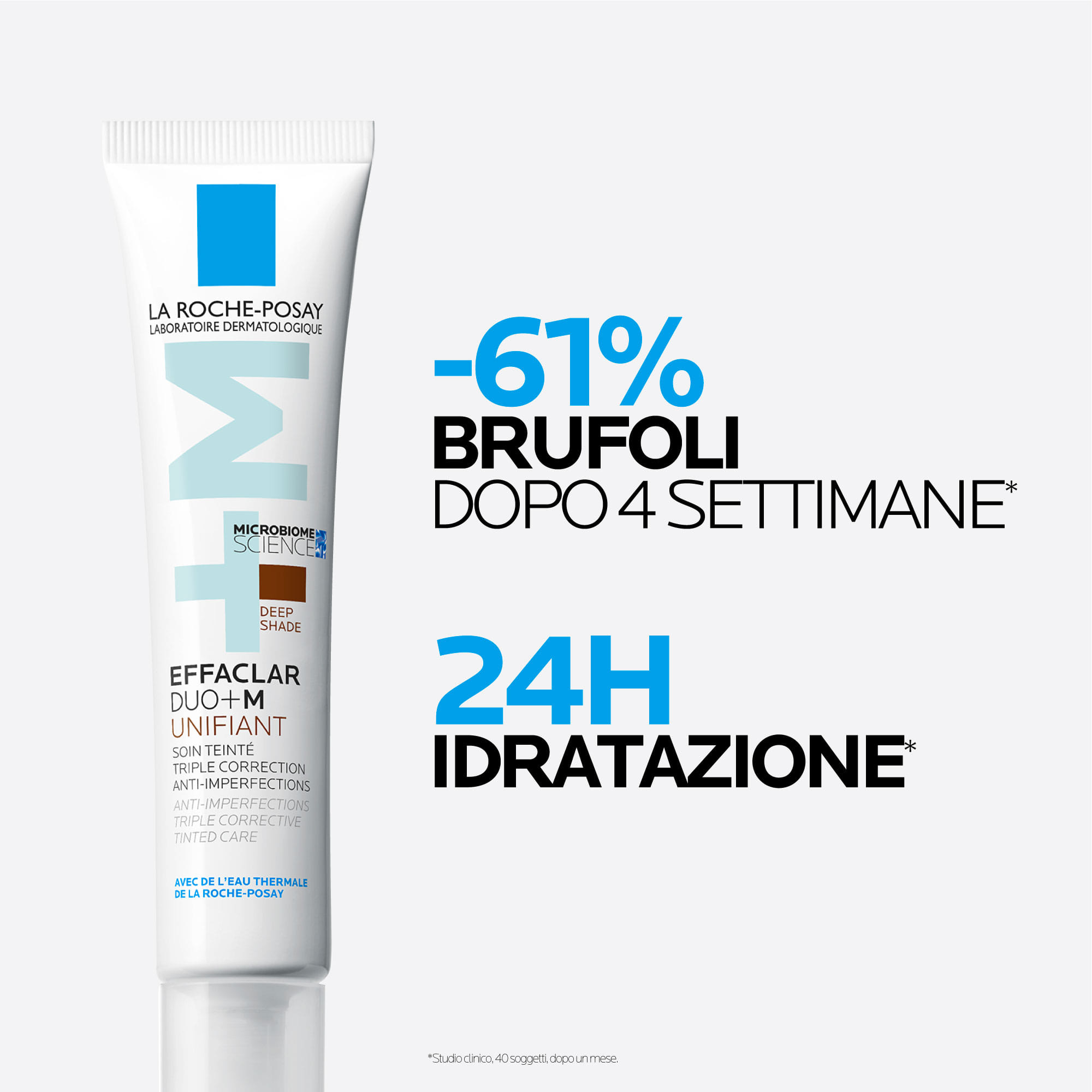 EFFACLAR DUO +M UNIFIANT DEEP 40 ML