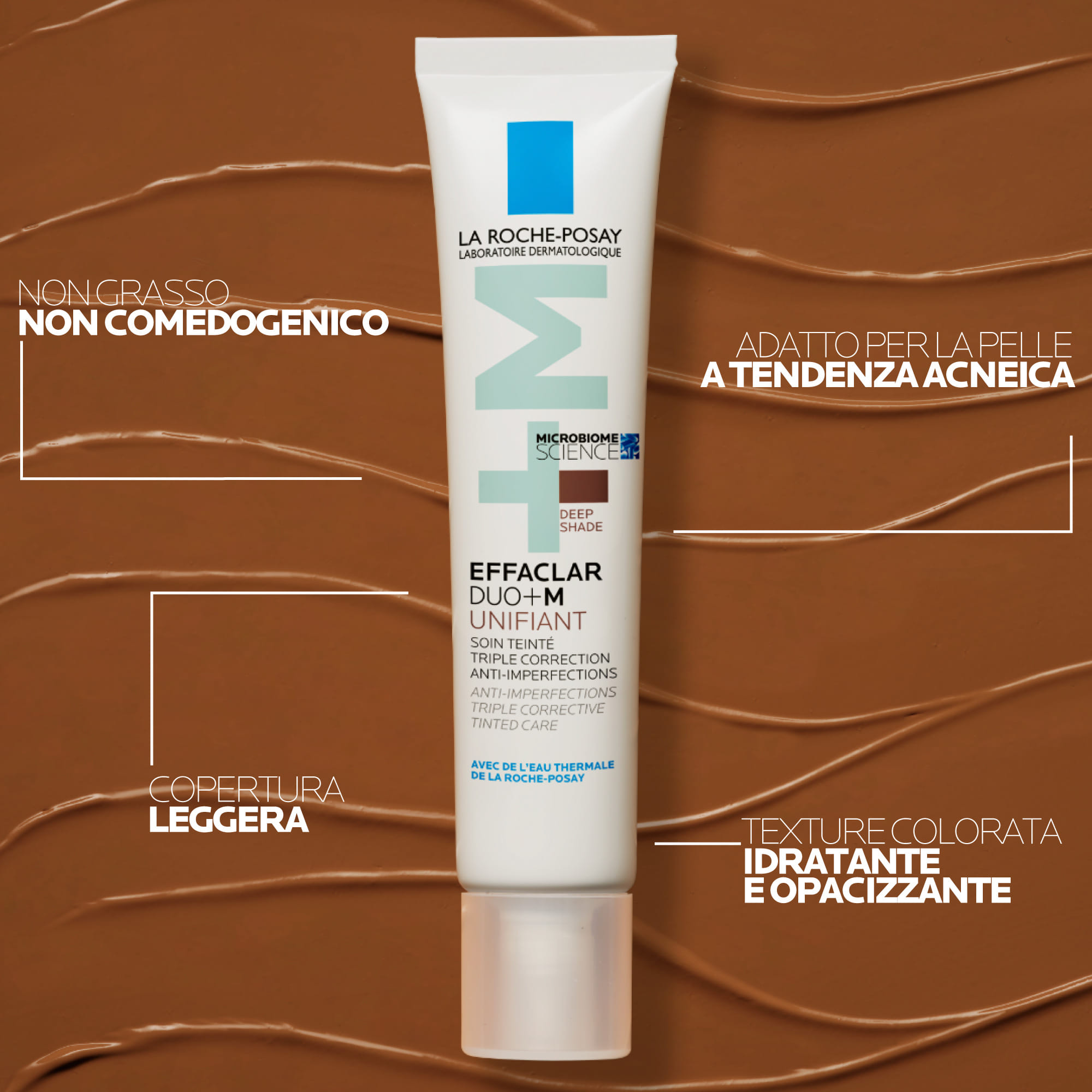 EFFACLAR DUO +M UNIFIANT DEEP 40 ML