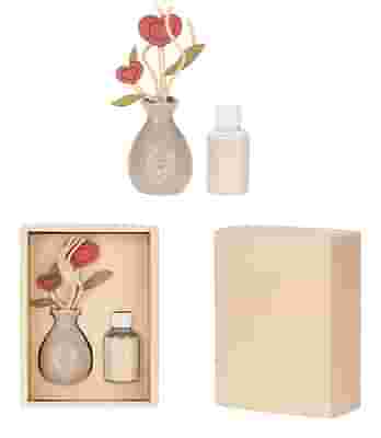 DIFFUSORE CON BACCHETTE + REFIL CUORE