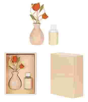 DIFFUSORE CON BACCHETTE + REFIL TULIPANO
