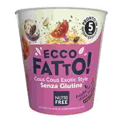 NUTRIFREE ECCO FATTO COUS COUS EXOTIC STYLE 70 G