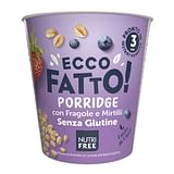 NUTRIFREE ECCO FATTO PORRIDGE FRAGOLE E MIRTILLI 50 G