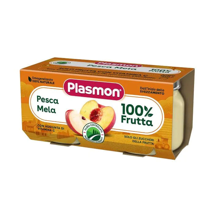 PLASMON OMOGENEIZZATO PESCA MELA 160 G