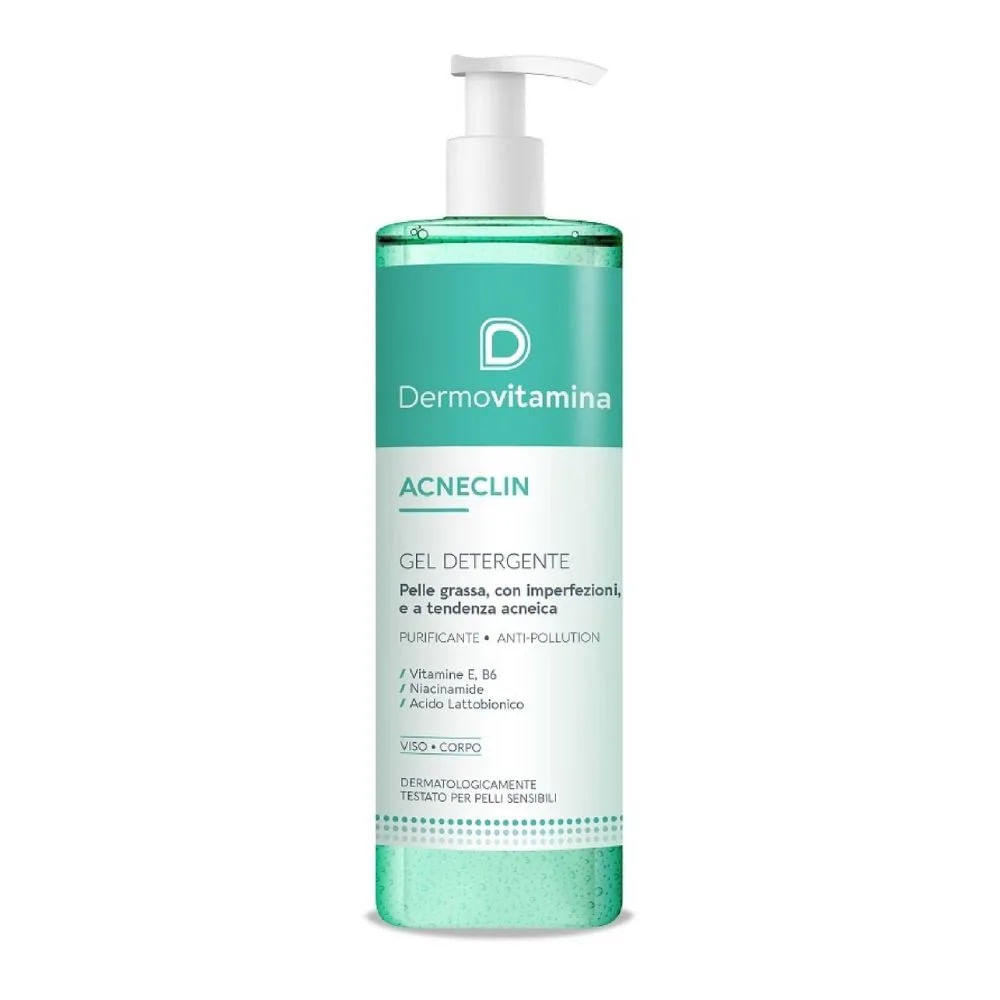 DERMOVITAMINA ACNECLIN GEL DETERGENTE 400 ML