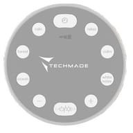 TECHMADE SPEAKER SUONI BIANCHI CON LED ANTI-STRESS PER BAMBINI E ADULTI