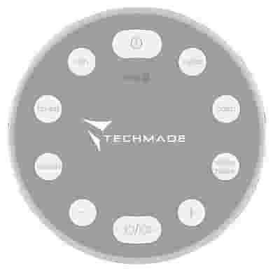 TECHMADE SPEAKER SUONI BIANCHI CON LED ANTI-STRESS PER BAMBINI E ADULTI