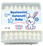 BABYSTAR BASTONCINI COTONATI 56 PEZZI