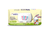 BABYSTAR SALVIETTINE BEBE' CAMOMILLA 72 PEZZI