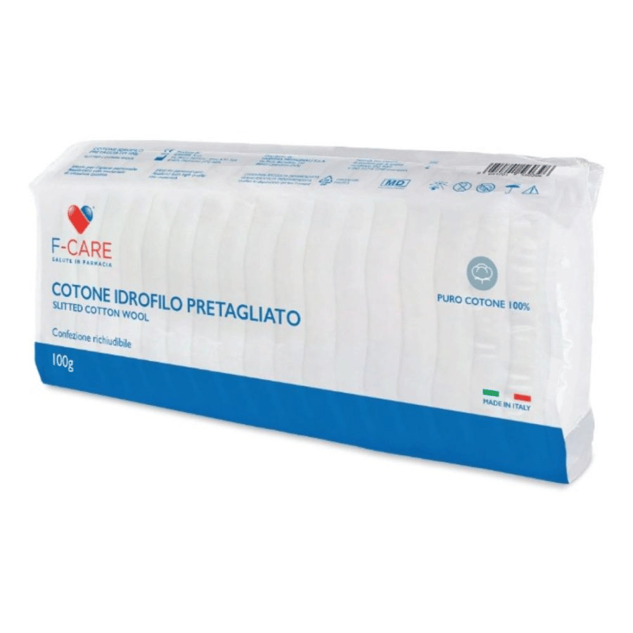 F Care Cotone Idrofilo Pretagliato 100 G