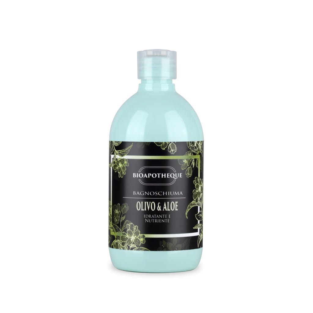 BIOAPOTHEQUE BAGNOSCHIUMA OLIVO & ALOE 500 ML