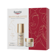 EUCERIN ANTI AGE XMAS PACK ELASTICITY SIERO + MINI GIORNO 2024 1 HYALURON FILLER 15 ML + 1 ELASTICITY 3D SERUM 30 ML + 1 HYALURON FILLER 50 ML + 1 ELASTICITY CREMA GIORNO 20 ML