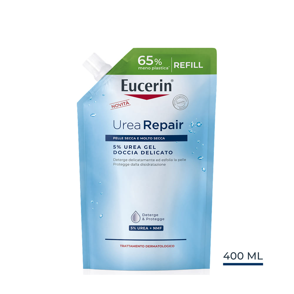 EUCERIN 5% UREA GEL DOCCIA DELICATO REFILL 400 ML