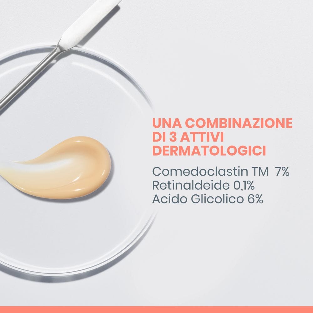 Eau Thermale Avène Cleanance Comedomed Peeling Crema Intensiva Imperfezioni, Riduce le imperfezioni dal 1° giorno, Pelle a tendenza acneica, 40ml 