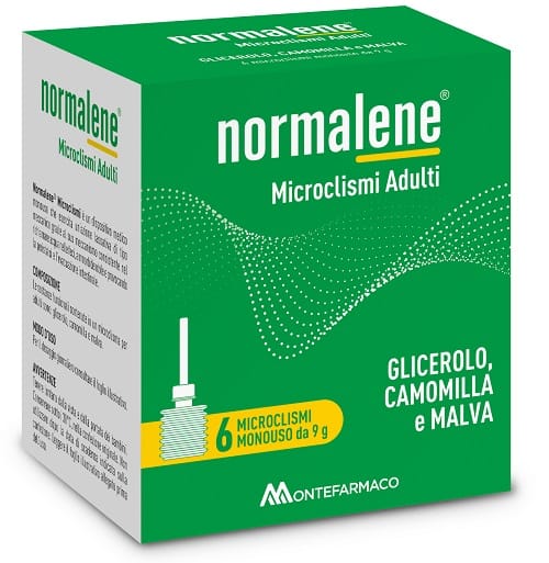 NORMALENE MICROCLISMI ADULTI RETTALI 6 PEZZI