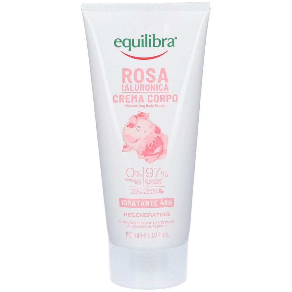 EQUILIBRA ROSA IALURONICA CREMA CORPO IDRATANTE 48H 150 ML